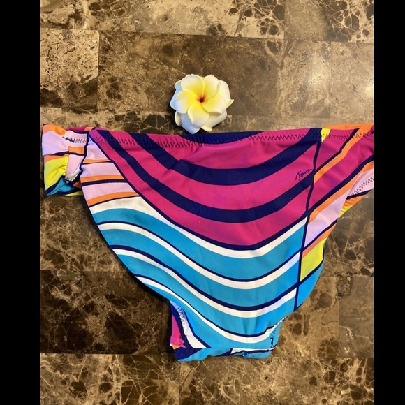 Trina Turk Womens Catch A Wave Bikini Bottom 2 - Picture 5 of 8